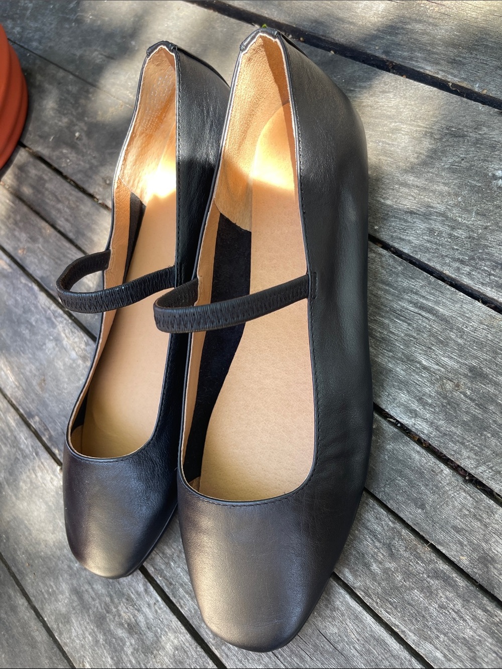 Madewell Classic Black The Greta Ballet Flat - Picture 2 of 4